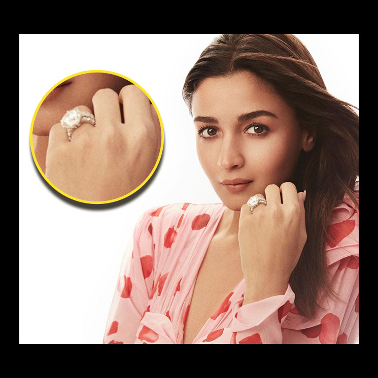 Alia Bhatt flaunts her huge diamond engagement ring