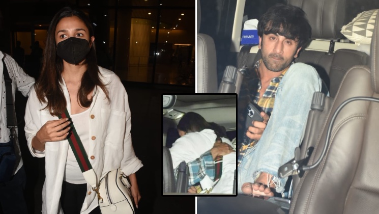 Alia Bhatt, Ranbir Kapoor, airport