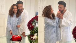 Ankita Lokhande and Vicky Jain have a romantic day in pajamas as they celebrate 6 months of marriage