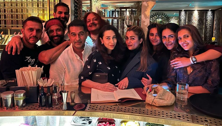 farhan akhtar, karisma kapoor, shibani dandekar,