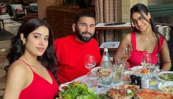 Janhvi Kapoor, Nysa Devgn twin in red as they enjoy lunch with friends in Amsterdam