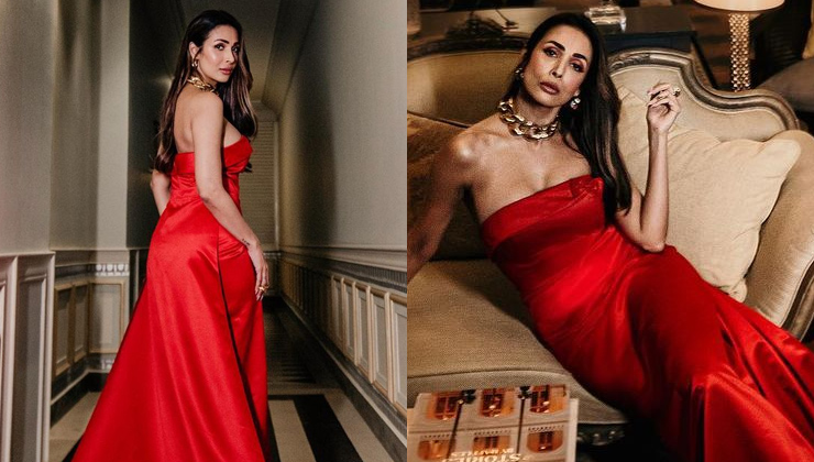Treasure these pictures of Malaika Arora in a red dress while we pick up  our jaws from the floor – India TV
