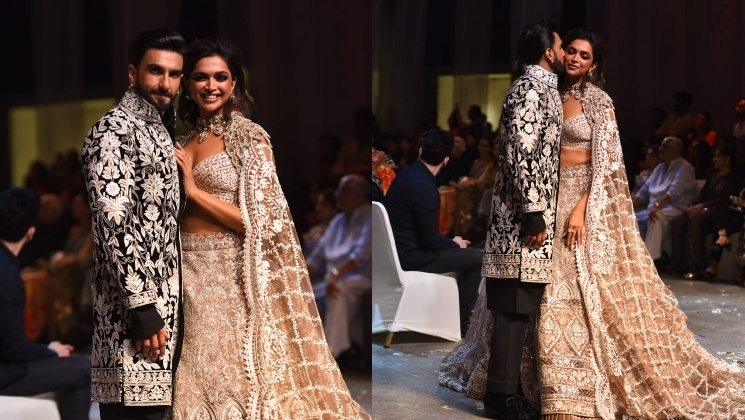 Mijwan 2022: Ranveer Singh Kisses Deepika Padukone As They Walk The Ramp  For Manish Malhotra