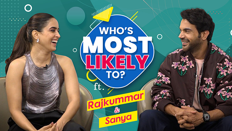 RajKummar Rao & Sanya Malhotra’s HILARIOUS mimicry will make you go ROFL | Who’s Most Likely To | Bollywood Bubble