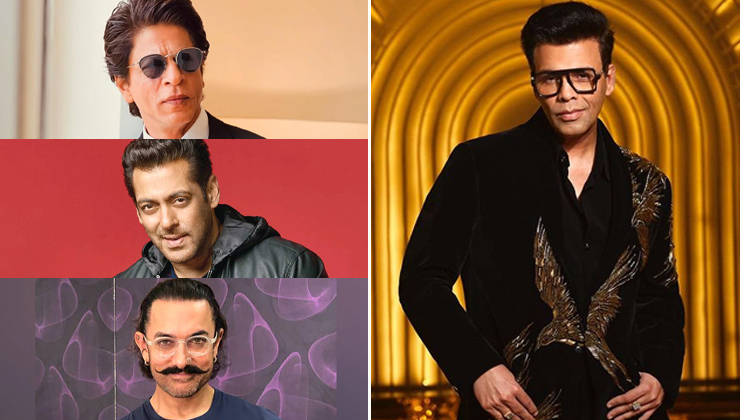 Srk Salman Aamir To Come On Koffee With Karan 7 Karan Johar Reveals Bollywood Bubble 