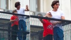 Shah Rukh Khan gives fans the best ‘eidi’ as he meets them with son AbRam outside Mannat on Eid