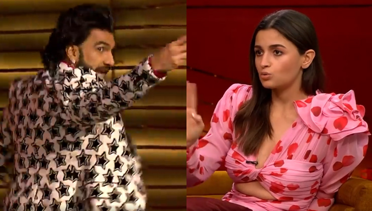 koffee with karan 7, alia bhatt, ranveer singh, karan johar//////