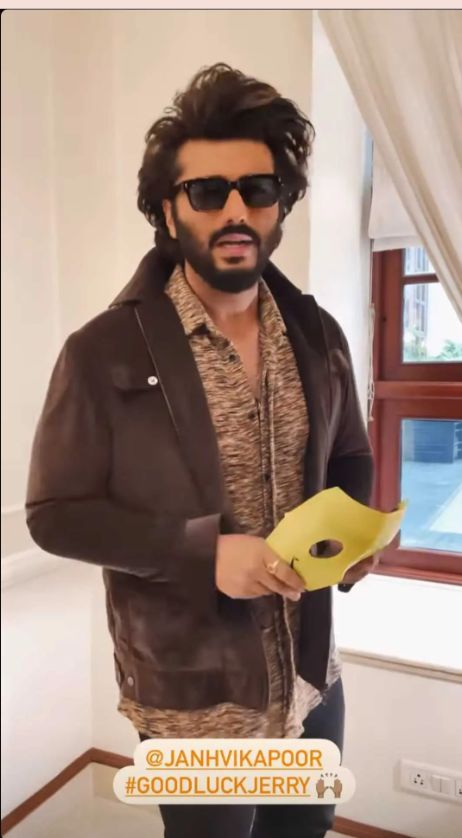arjun kapoor, arjun kapoor instagram, janhvi kapoor, goodluck jerry
