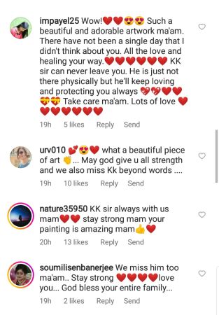 KK, KK death, KK wife