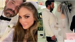 Jennifer Lopez and Ben Affleck tie the knot in Las Vegas. View pics