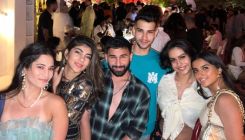 Nysa Devgan looks super chic in thigh-high slit skirt & white top as she parties with friends, view pics
