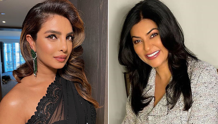 sushmita sen, priyanka chopra, instagram