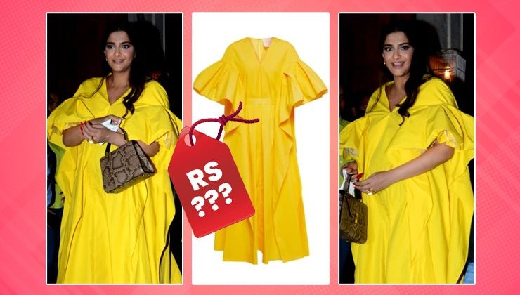 Sonam Kapoor aces the maternity fashion in vibrant yellow midi dress that costs a whopping amount