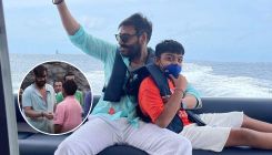 Ajay Devgn gives a glimpse of his cool handshake with son Yug, says, 'we are working on it'