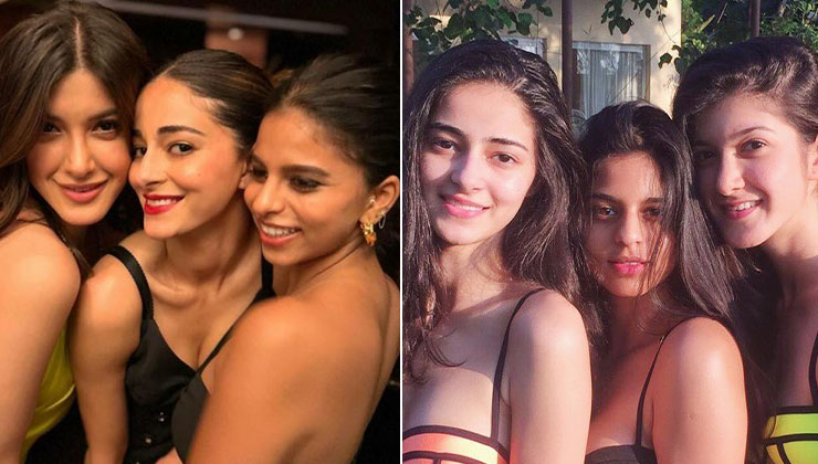 suhana khan, shanaya kapoor, ananya panday