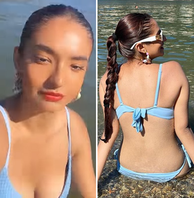 Anushka Sen, bikini