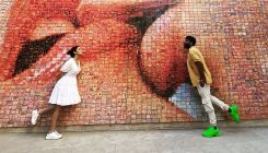 Nayanthara and Vignesh Shivan share a romantic moment at the Kiss Wall in Barcelona, see pics