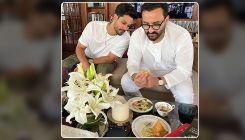 Saif Ali Khan and Kunal Kemmu curiously stare at last samosa in funny photo from Raksha Bandhan party