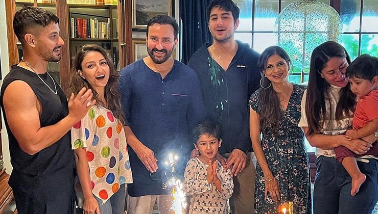 Kareena Kapoor, Soha Ali Khan, saif ali khan, birthday celebration