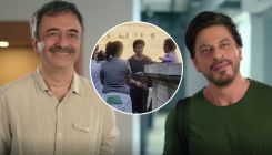Shah Rukh Khan is lost in conversation with Rajkumar Hirani in leaked pic from Dunki sets