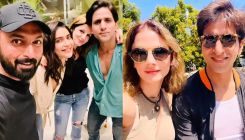 Sussanne Khan and Arslan Goni go on a double date with Karishma Tanna and Varun Bangera