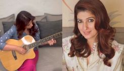 Twinkle Khanna says she will master the guitar at 80 as she learns to play the instrument-WATCH