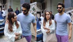 Varun Dhawan and Natasha Dalal look smitten with each other during latest appearance-WATCH