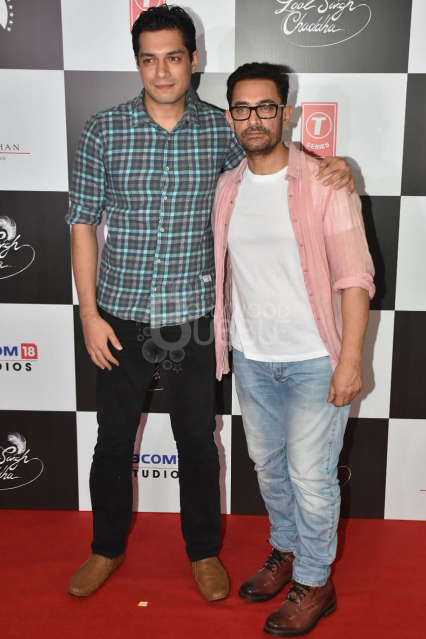 Aamir Khan and Junaid Khan