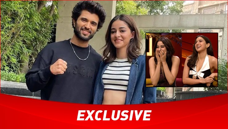 ananya panday, janhvi kapoor, sara ali khan, vijay deverakonda