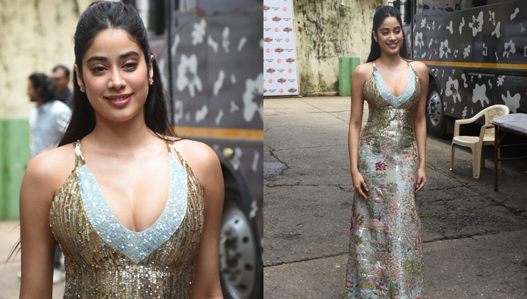 Janhvi Kapoor raises the bar of fashion in heavily embellished sequin outfit, see PICS