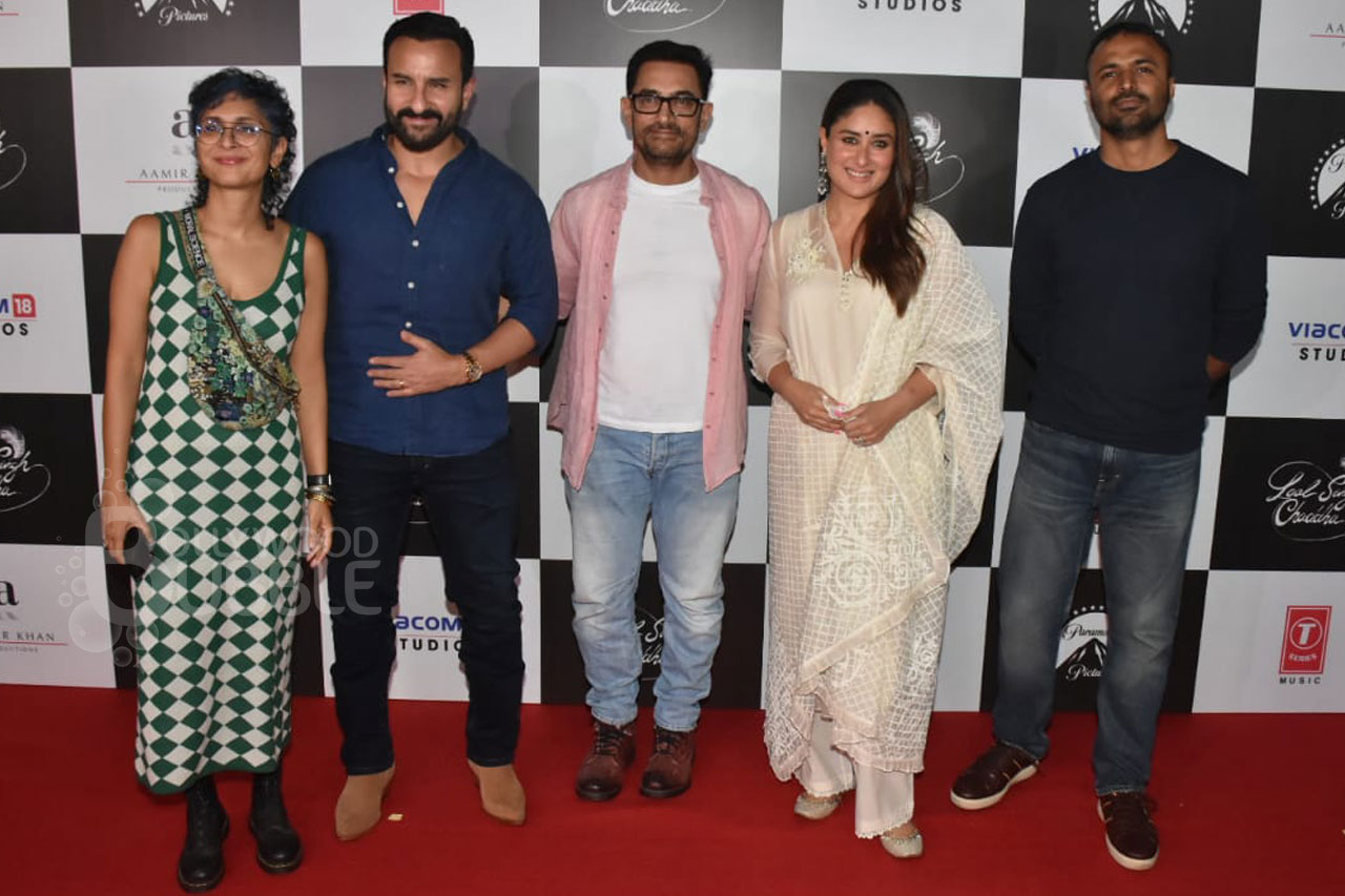 Aamir Khan, Kiran Rao, Kareena Kapoor, Saif Ali Khan