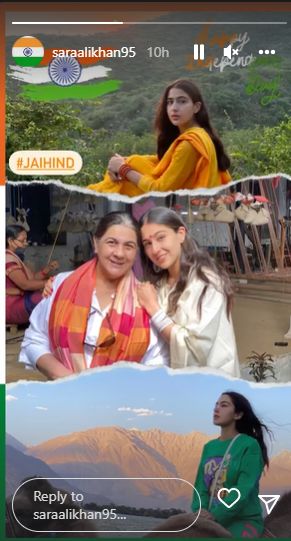 sara ali khan, sara ali khan independence day