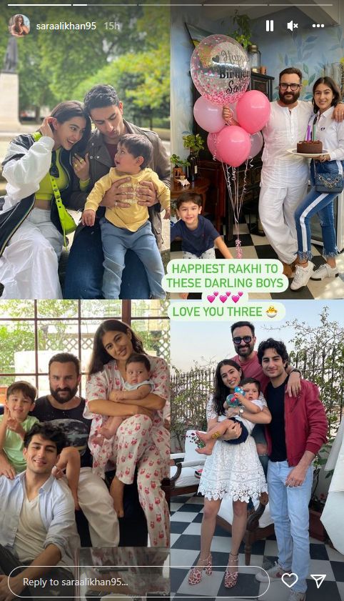 sara ali khan, taimur ali khan, ibrahim ali khan, jeh ali khan