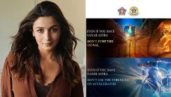 Alia Bhatt has an EPIC reaction to Mumbai Police's safety poster inspired by Brahmastra