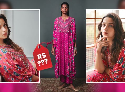 Alia Bhatt stuns in a pink kaftan kurta set but it’s cost is unexpected
