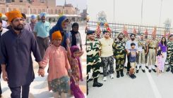 Allu Arjun visits the Golden temple, poses with soldiers at Wagah border on family trip