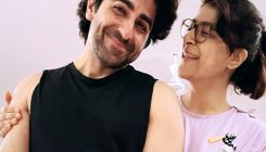 Ayushmann Khurrana looks adorable as he cuts birthday cake with wife Tahira Kashyap in inside pic