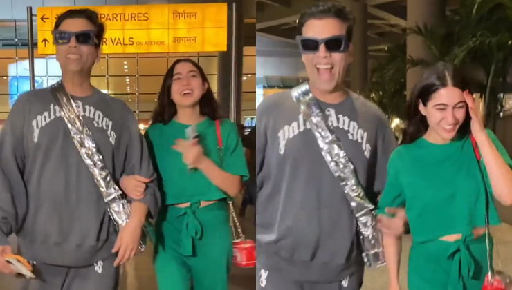Karan Johar, Sara Ali Khan, karan johar sara ali khan,