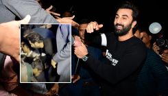 Ranbir Kapoor wins the internet with his sweet gesture as he helps fans at crowded event-WATCH