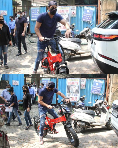 Ranbir Kapoor’s electric bike