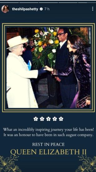 queen elizabeth, queen demise, shilpa shetty