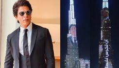 Shah Rukh Khan looks handsome in a tuxedo as he takes over Burj Khalifa once again-WATCH
