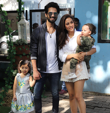 Shahid Kapoor and Mira Rajput move to their new home in Worli with kids- REPORT