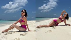Sunny Leone reminds us of summer vibes this monsoon as she sizzles in a hot pink bikini