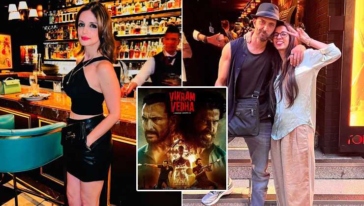 hrithik roshan vikram vedha review, saba azad, sussanne khan,