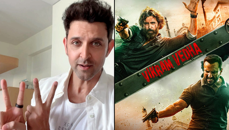 hrithik roshan, vikram vedha, hrithik roshan instagram,