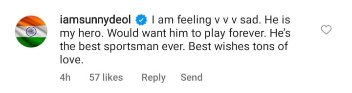 sunny deol, roger federer