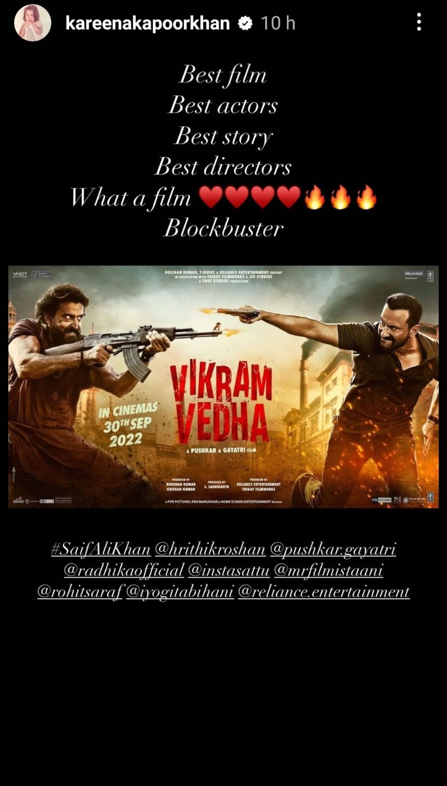 Kareena Kapoor Khan, vikram vedha, saif ali khan, hrithik roshan