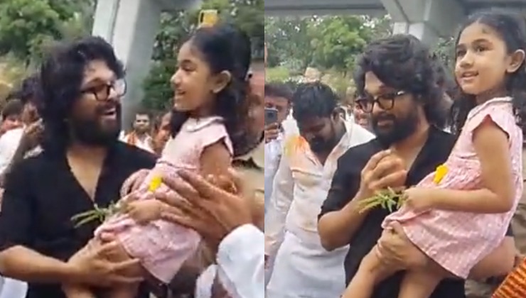 allu arjun, allu arha, pushpa actor