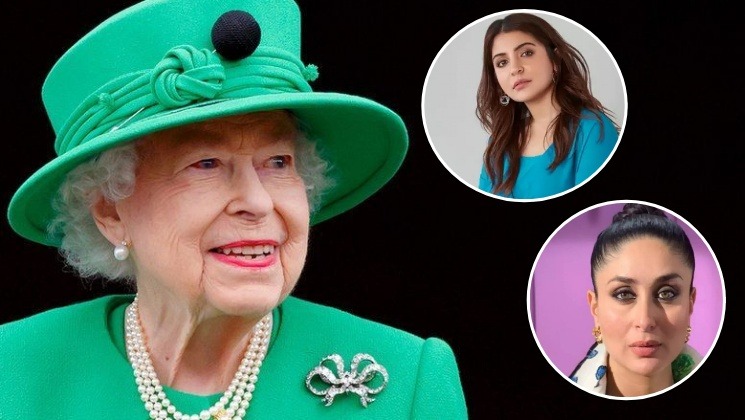 queen elizabeth, queen elizabeth demise, kareena kapoor, anushka sharma